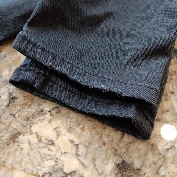 W27 L29 Vigoss Jeans Women The Chelsea Skinny Stretch Dark Low Rise Distressed - Picture 16 of 16